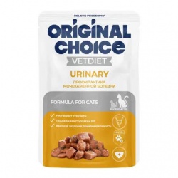 Original Choice Vetdiet Urinary диетический корм для взрослых кошек профилактика МКБ