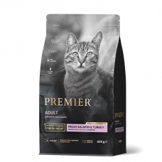 Premier Cat Salmon&Turkey ADULT сухой корм для кошек, индейка и лосось