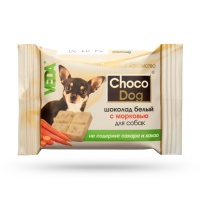 CHOCO DOG белый шоколад с морковью для собак