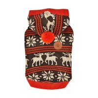PUPPIA Кофта с капюшоном для собак PRANCER, коричневый