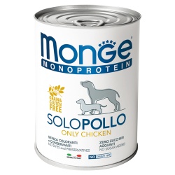 Monge Dog Monoprotein Solo консервы для собак паштет из курицы