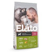 Elato Holistic корм для взрослых собак средних и крупных пород с ягненком и олениной