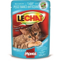 Lechat кусочки в соусе с океанической рыбой, 100 г