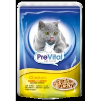 PreVital Classic консервы с курицей в желе для кошек, 100 г