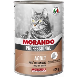 Morando Professional консервы для кошек паштет с Кроликом