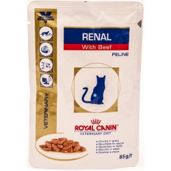 Royal Canin Renal пауч для кошек при почечной недостаточности Говядина