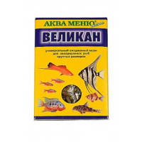 Корм для крупных аквариумных рыб АКВА МЕНЮ Великан, 45 г