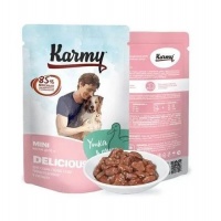 KARMY Delicious влажный корм для собак мелких пород, Утка в соусе 80 г